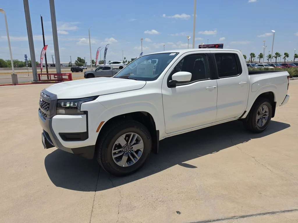 New 2026 Glacier White Nissan Crew Cab SV image 2