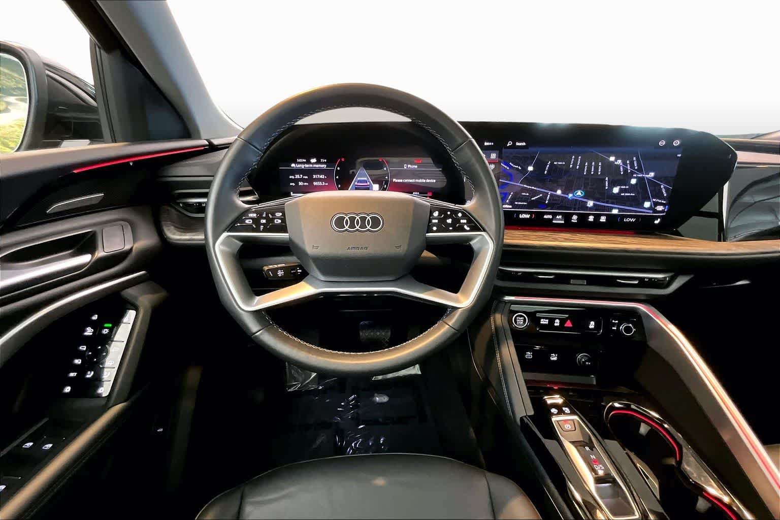 Used 2025 Mythos Black Metallic Audi Premium Plus image 6
