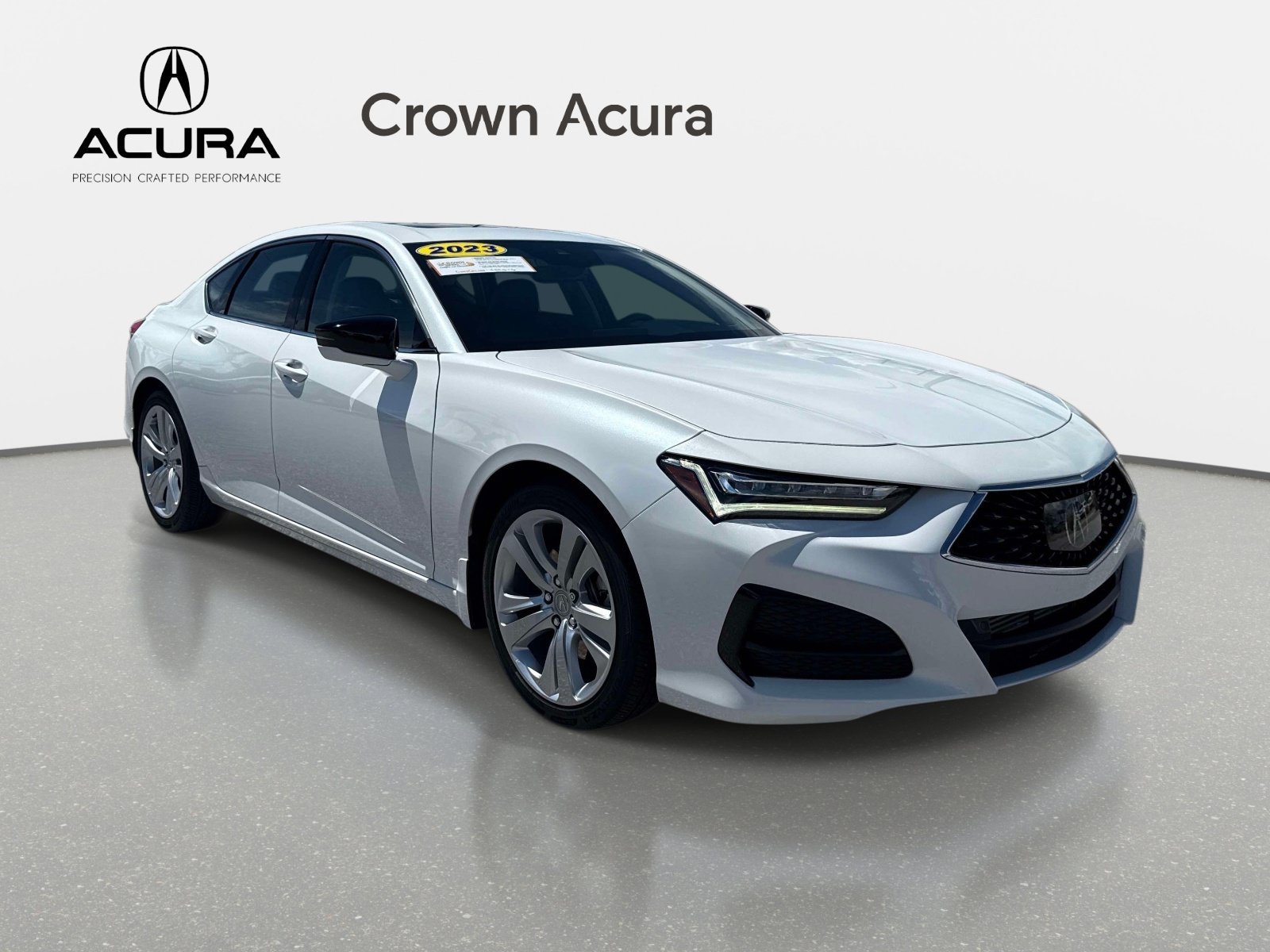 Used 2023 Platinum White Acura w/Technology Package image 6