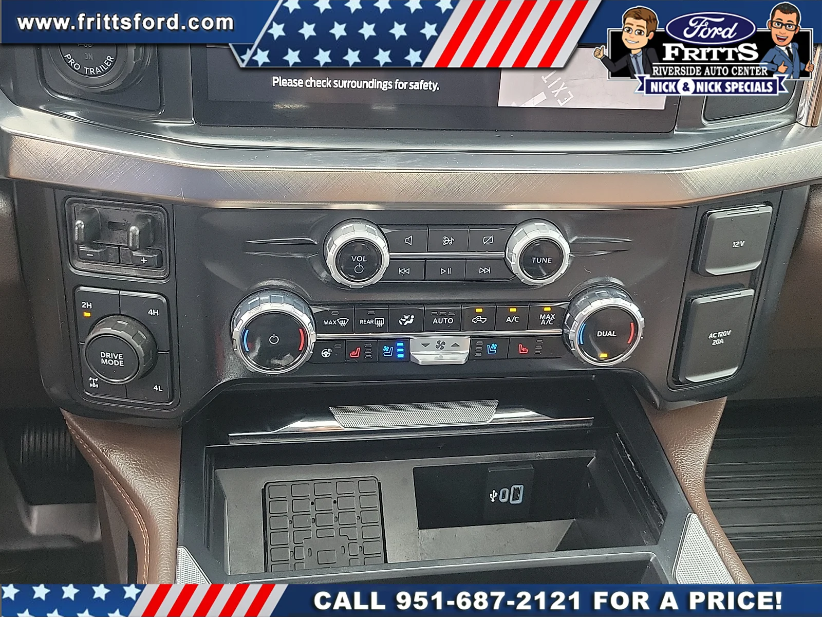 Certified Used 2024 Antimatter Blue Metallic Ford King Ranch image 11