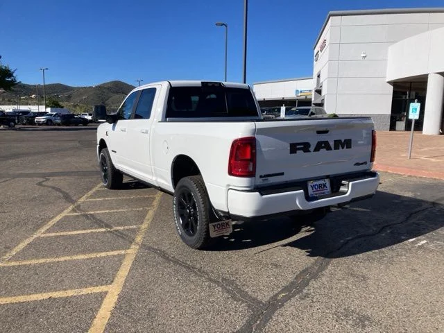 New 2026 Bright White Clear-Coat Exterior Paint RAM Laramie image 8