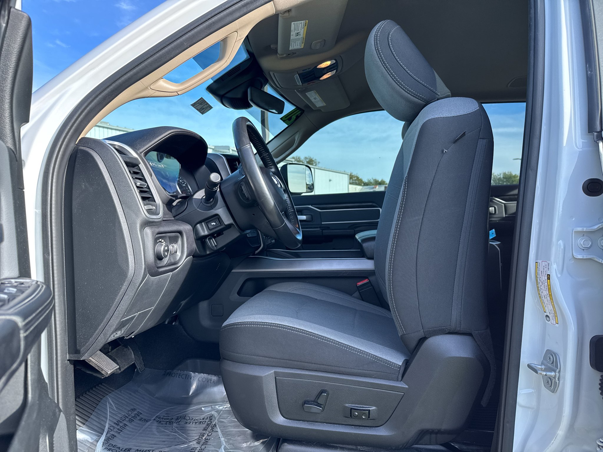 Used 2020 Bright White Clearcoat Ram Big Horn image 5