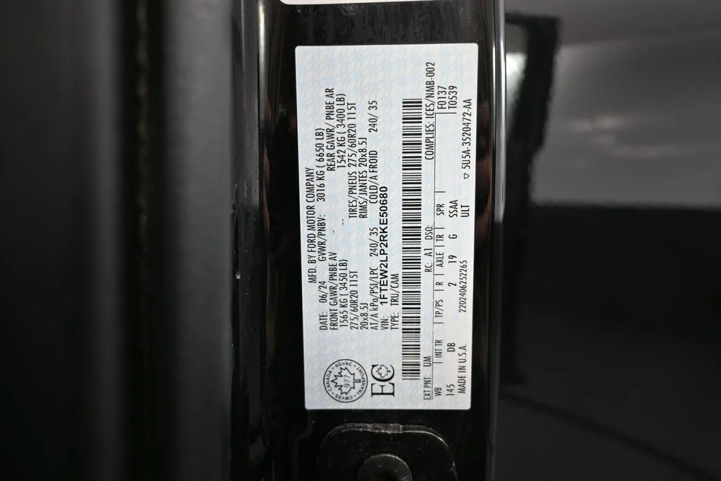 Used 2024 Black Ford STX image 49