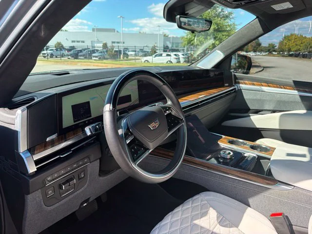 Used 2025 Argent Silver Metallic Cadillac Premium Luxury Platinum image 8