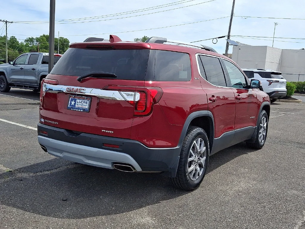 Used 2020 RED QUARTZ TINTCOAT GMC SLT image 11