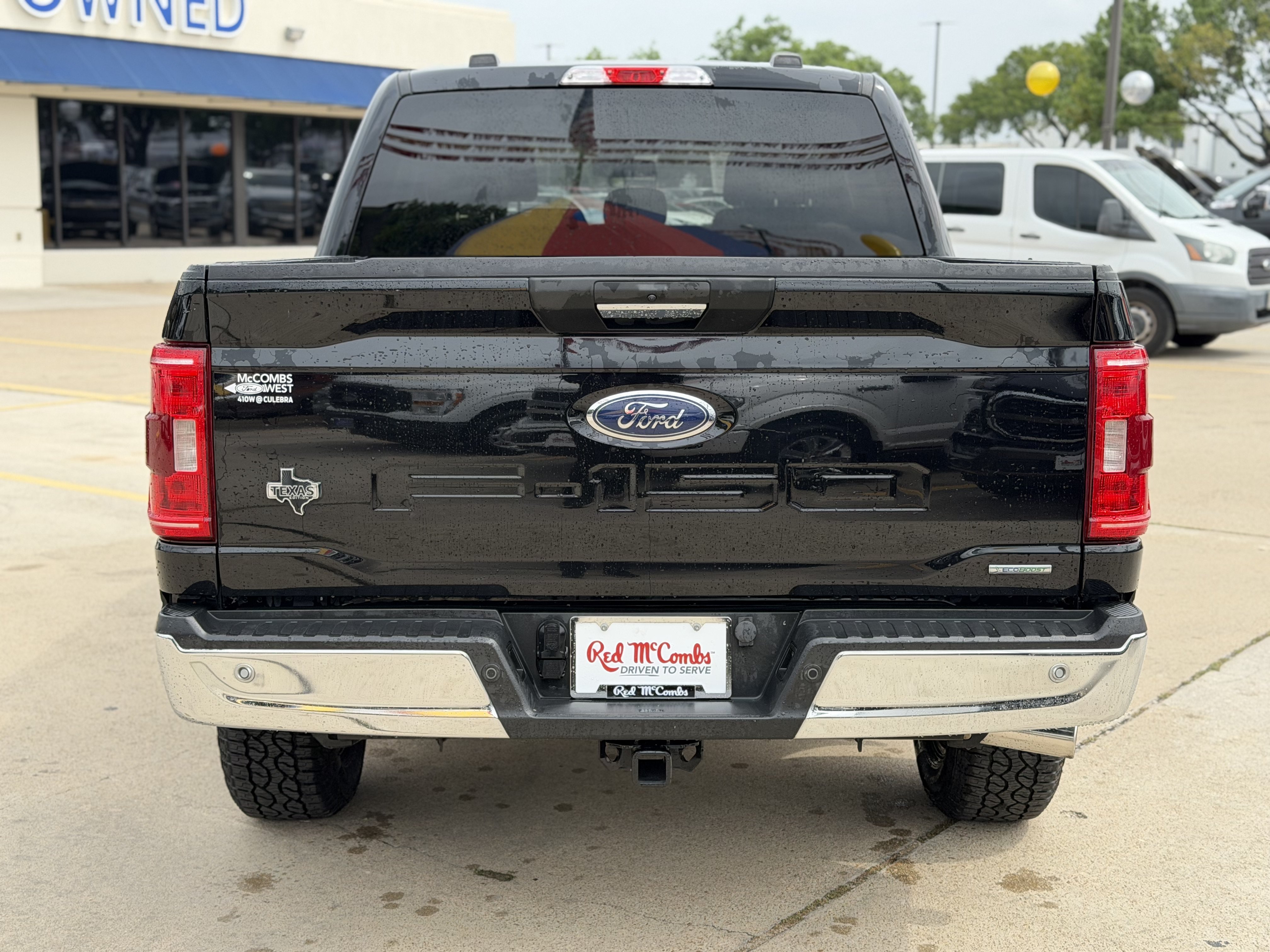 Used 2022 Agate Black Metallic Ford XLT image 8