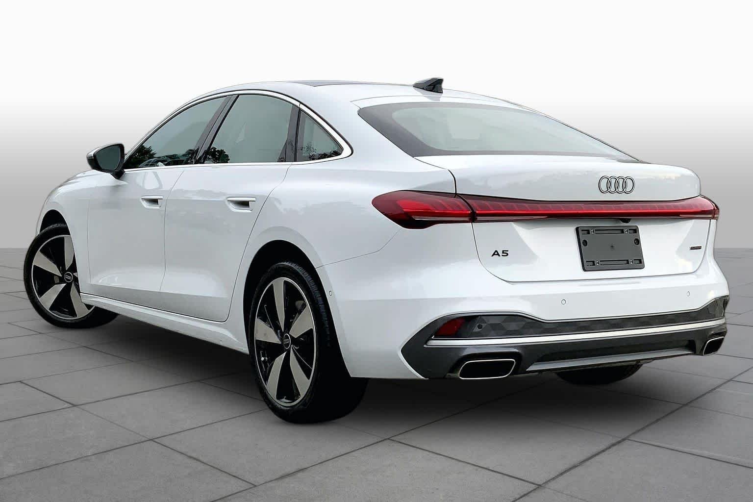 Used 2025 Glacier White Metallic Audi Premium Plus image 12