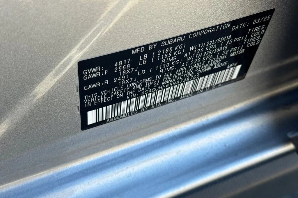 Used 2025 Silver Subaru Sport image 35