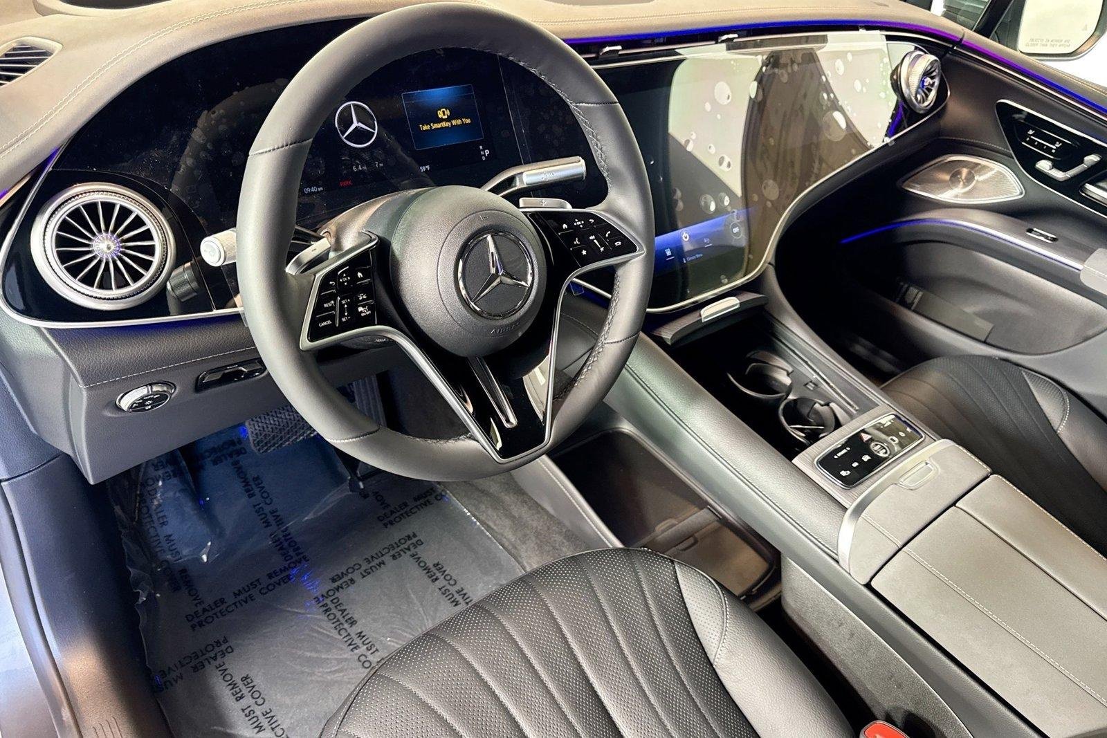 New 2026 Selenite Grey Metallic Mercedes-Benz EQS 400 image 9