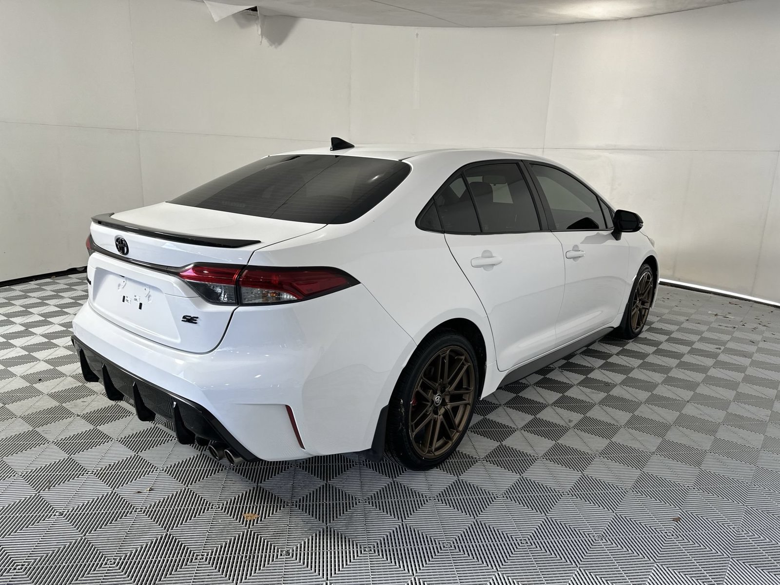 Used 2024 White Toyota SE Nightshade image 8