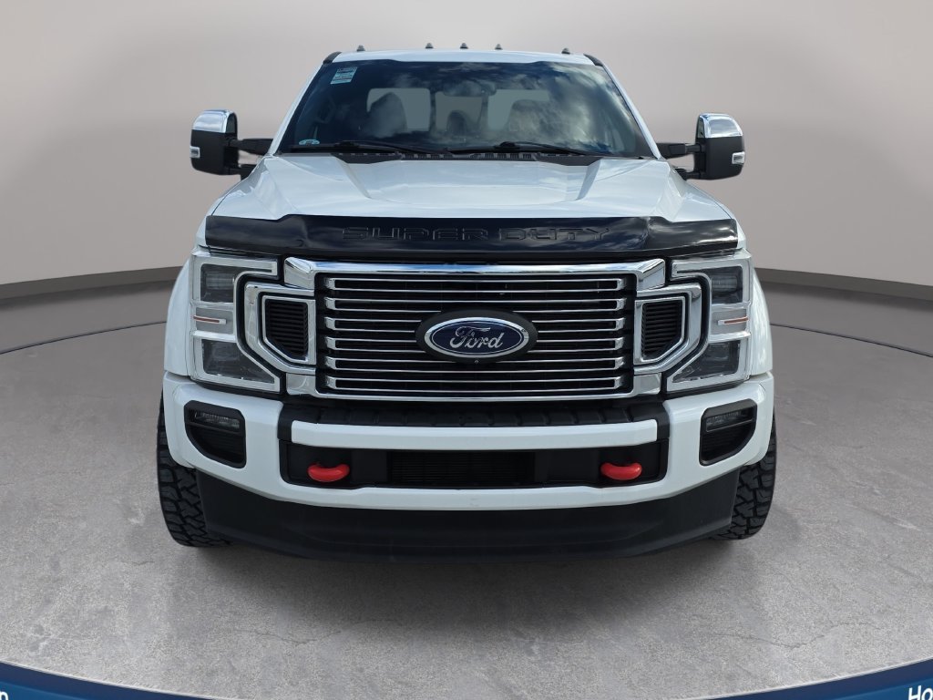Used 2021 White Metallic Ford Platinum image 9