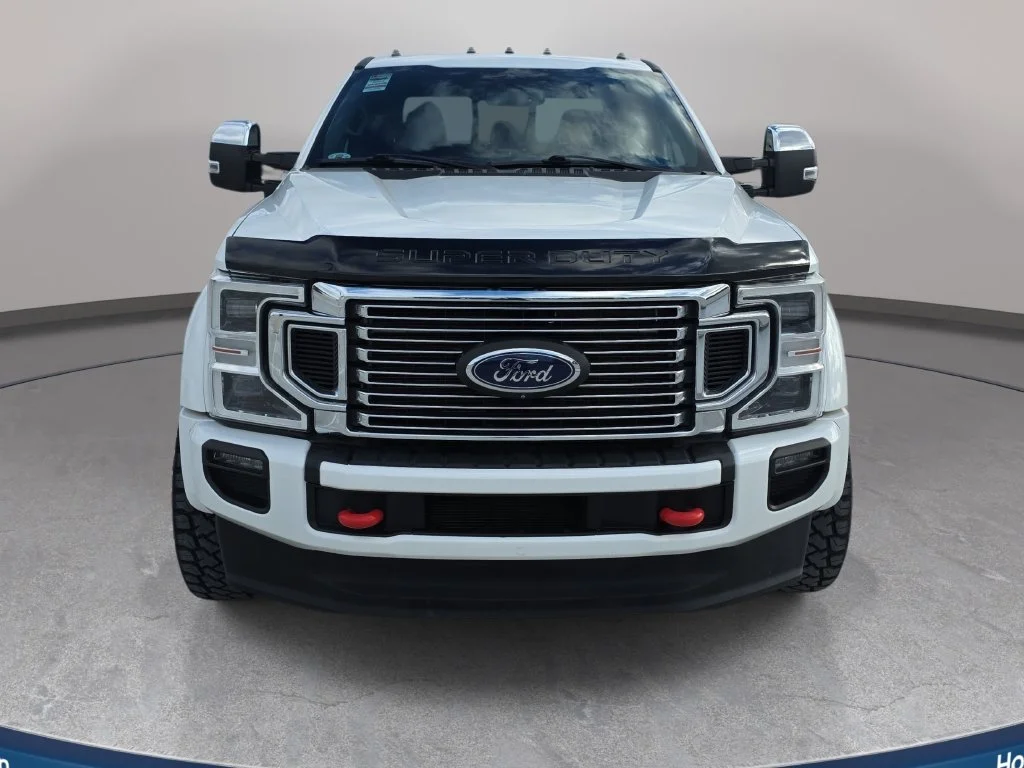Used 2021 White Metallic Ford Platinum image 9