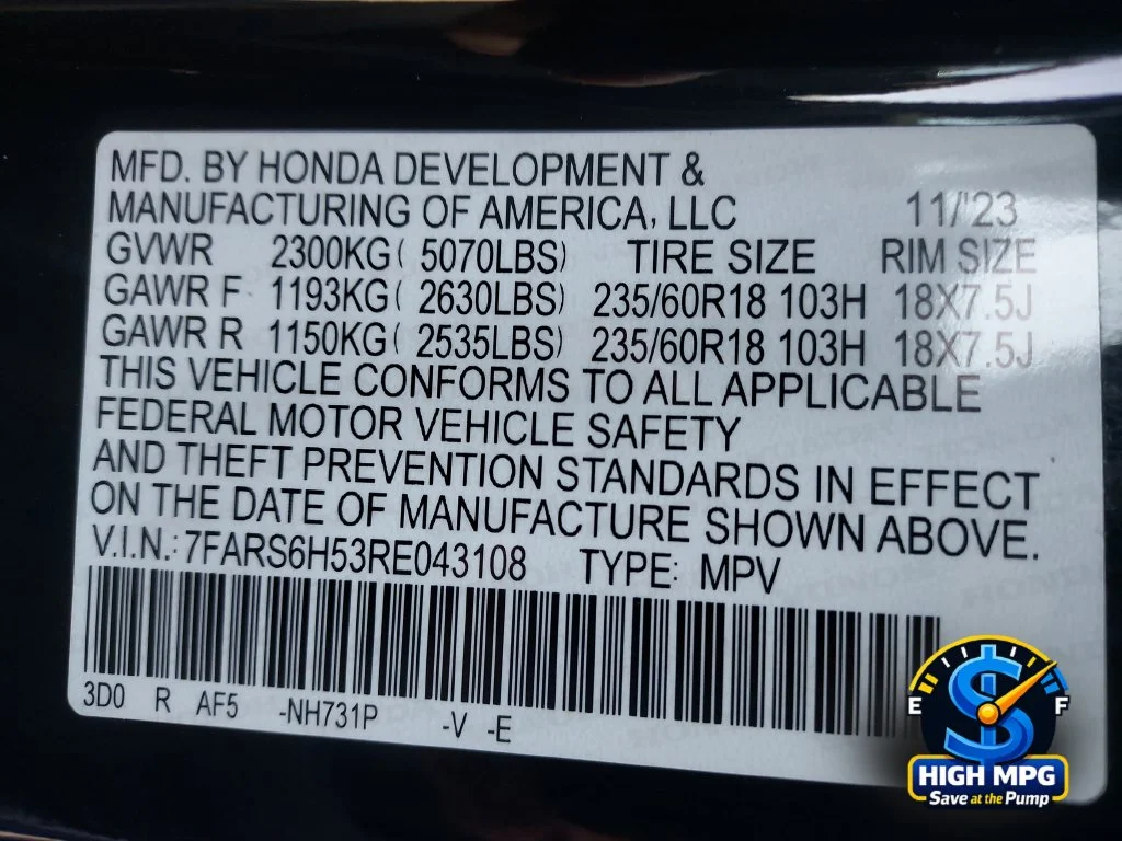 Certified Used 2024 Black Honda Sport image 36