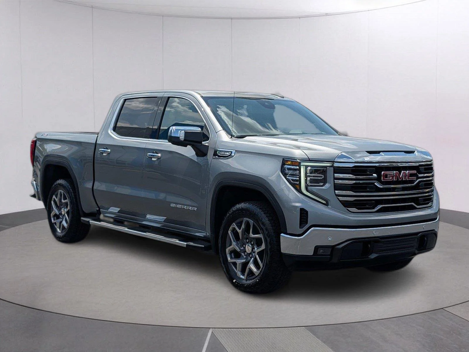 New 2026 Sterling Metallic GMC SLT image 8