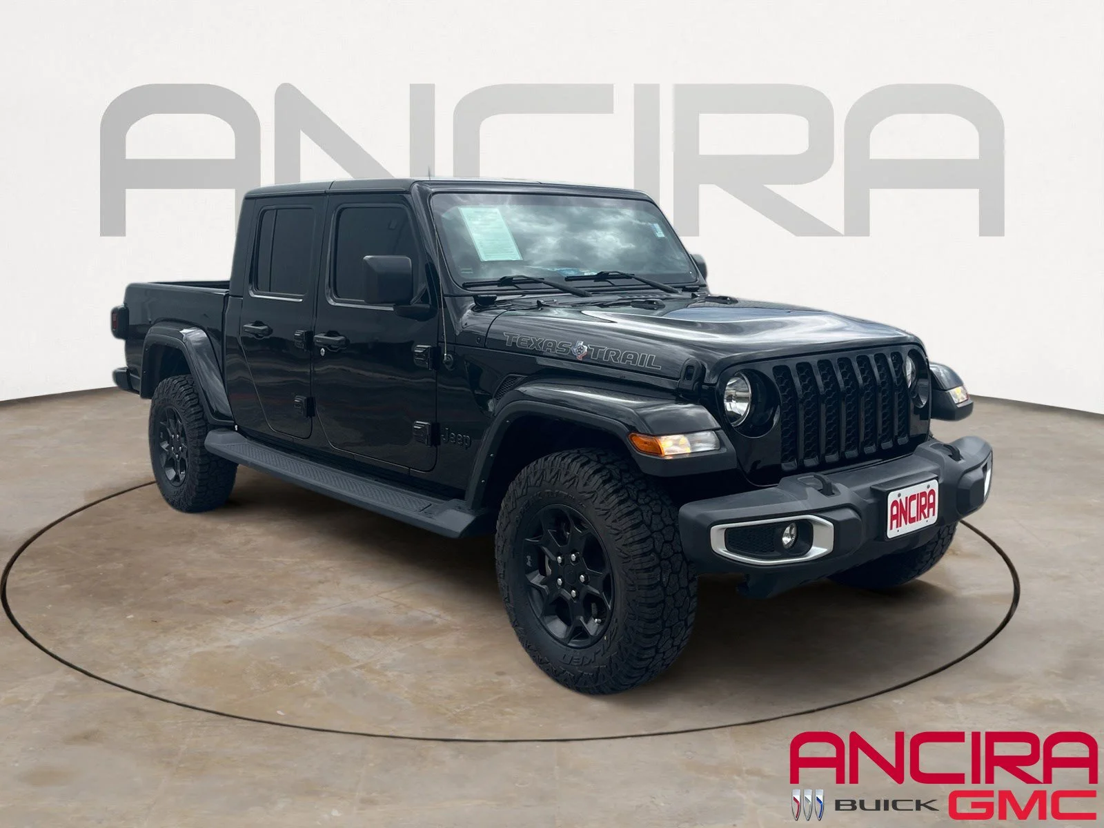 Used 2023 Black Clearcoat Jeep Texas Trail image 1