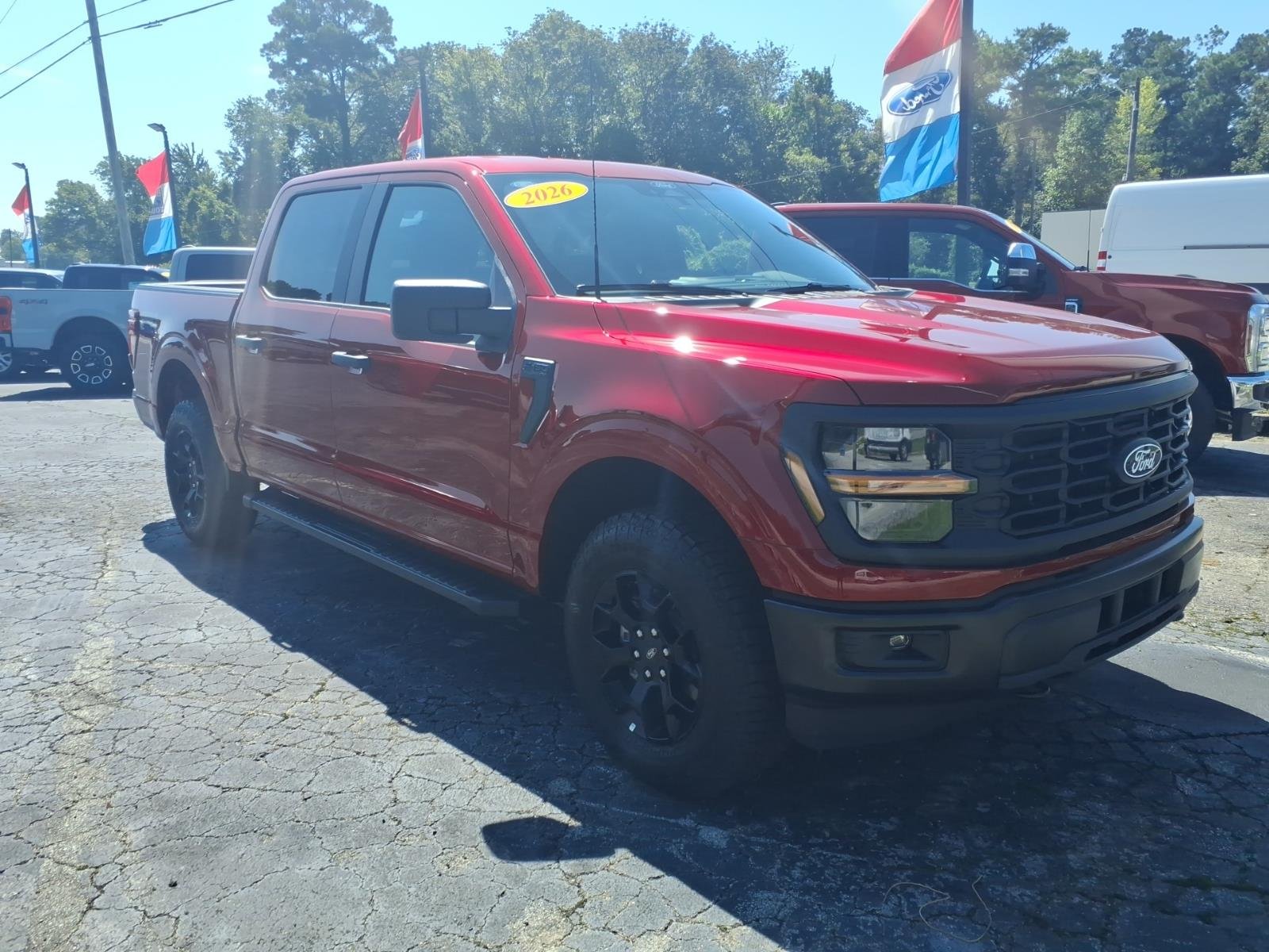 New 2026 Ruby Red Metallic Tinted Clearcoat Ford STX® image 4