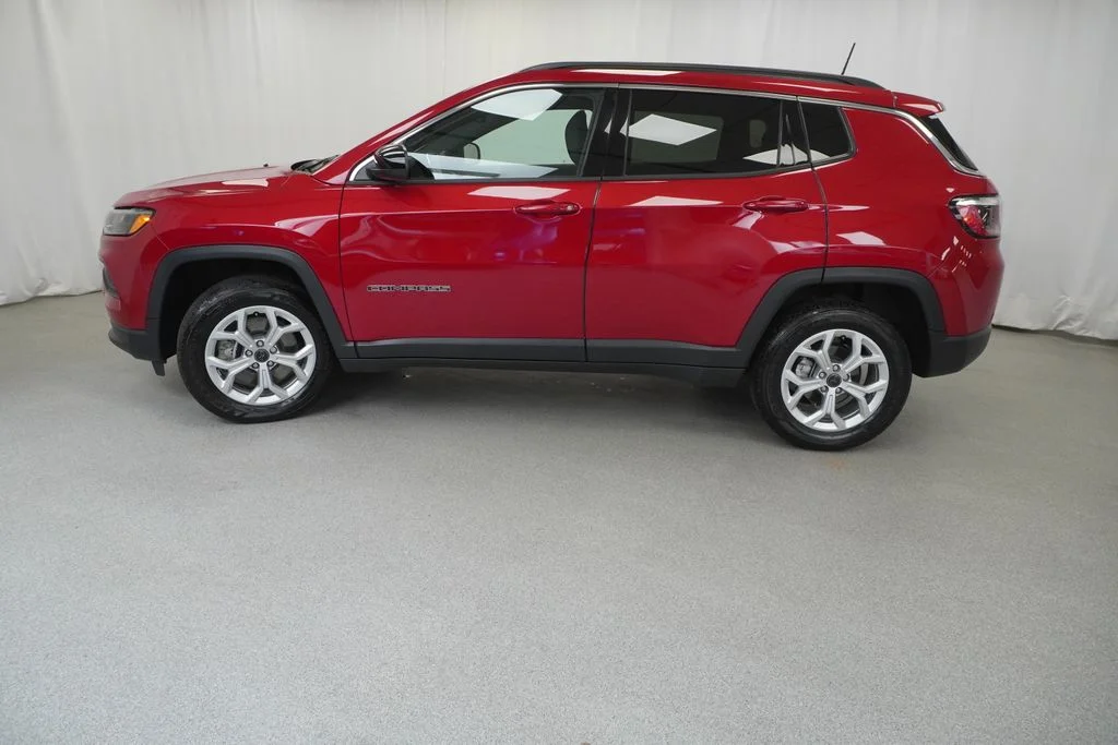 Certified Used 2025 Red Jeep Latitude image 16