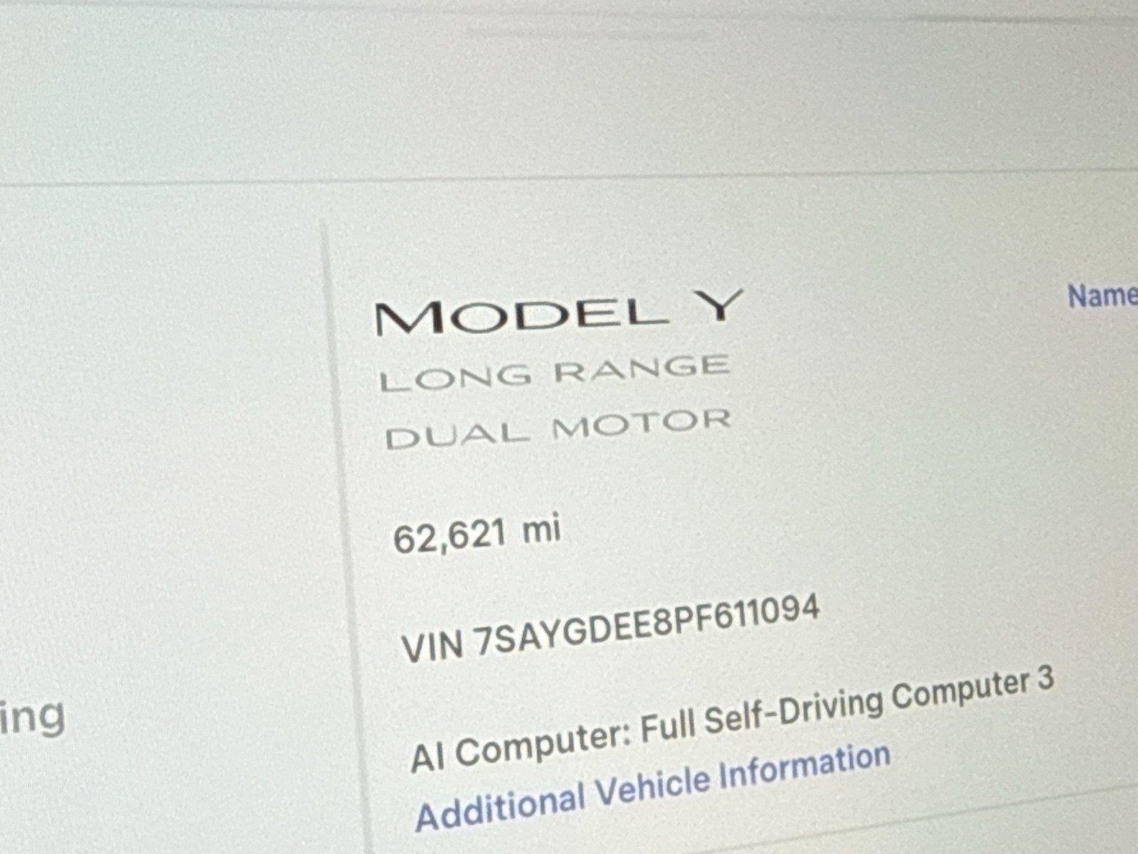 Used 2023 Pearl White Multi-Coat Tesla Long Range image 21