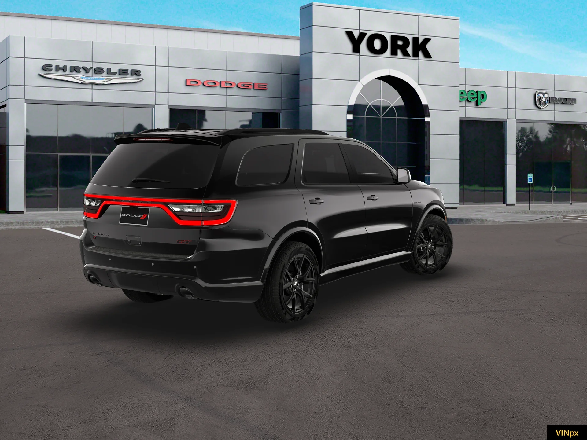 New 2026 Diamond Black Clear-Coat Exterior Paint Dodge GT PLUS image 7