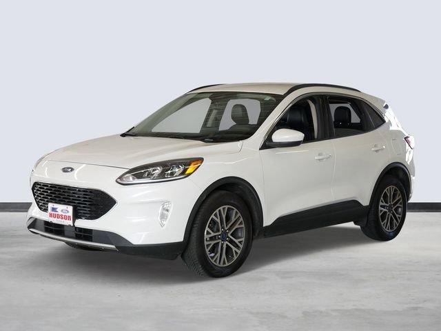 Certified Used 2020 White Metallic Ford SEL image 1