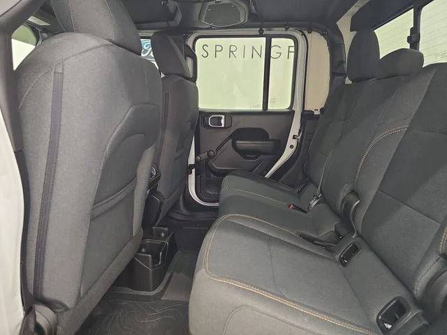 Used 2024 Bright White Clearcoat Jeep Sport image 17