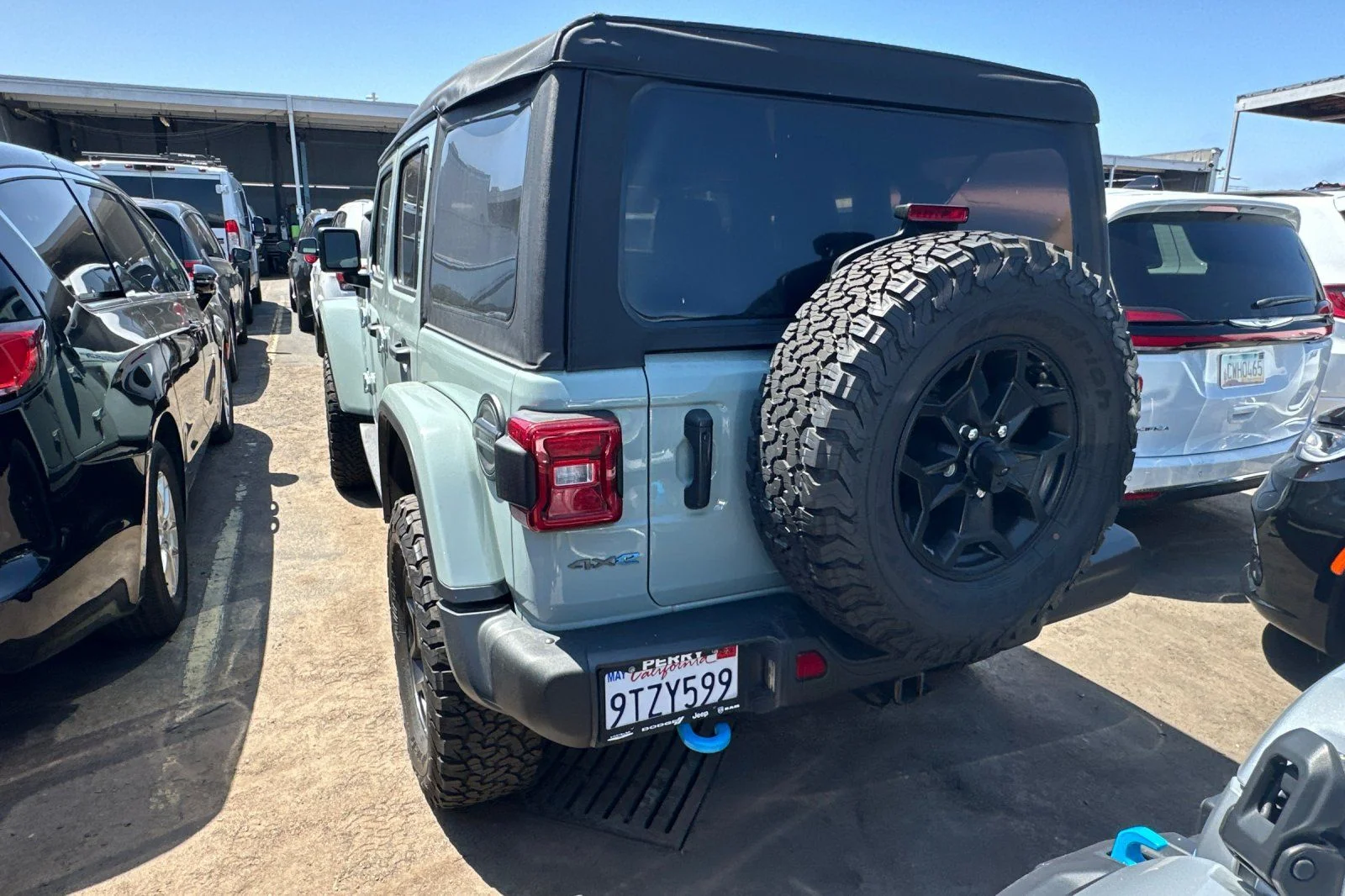 Used 2023 Gray Jeep Rubicon 20th Anniversary Edition 4xe image 5