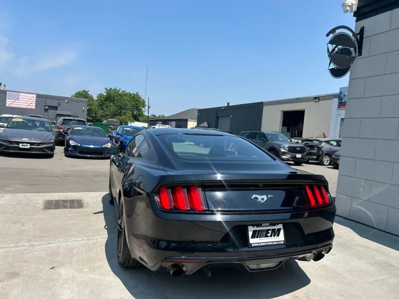 Used 2016 Black Ford EcoBoost Coupe 2D image 9