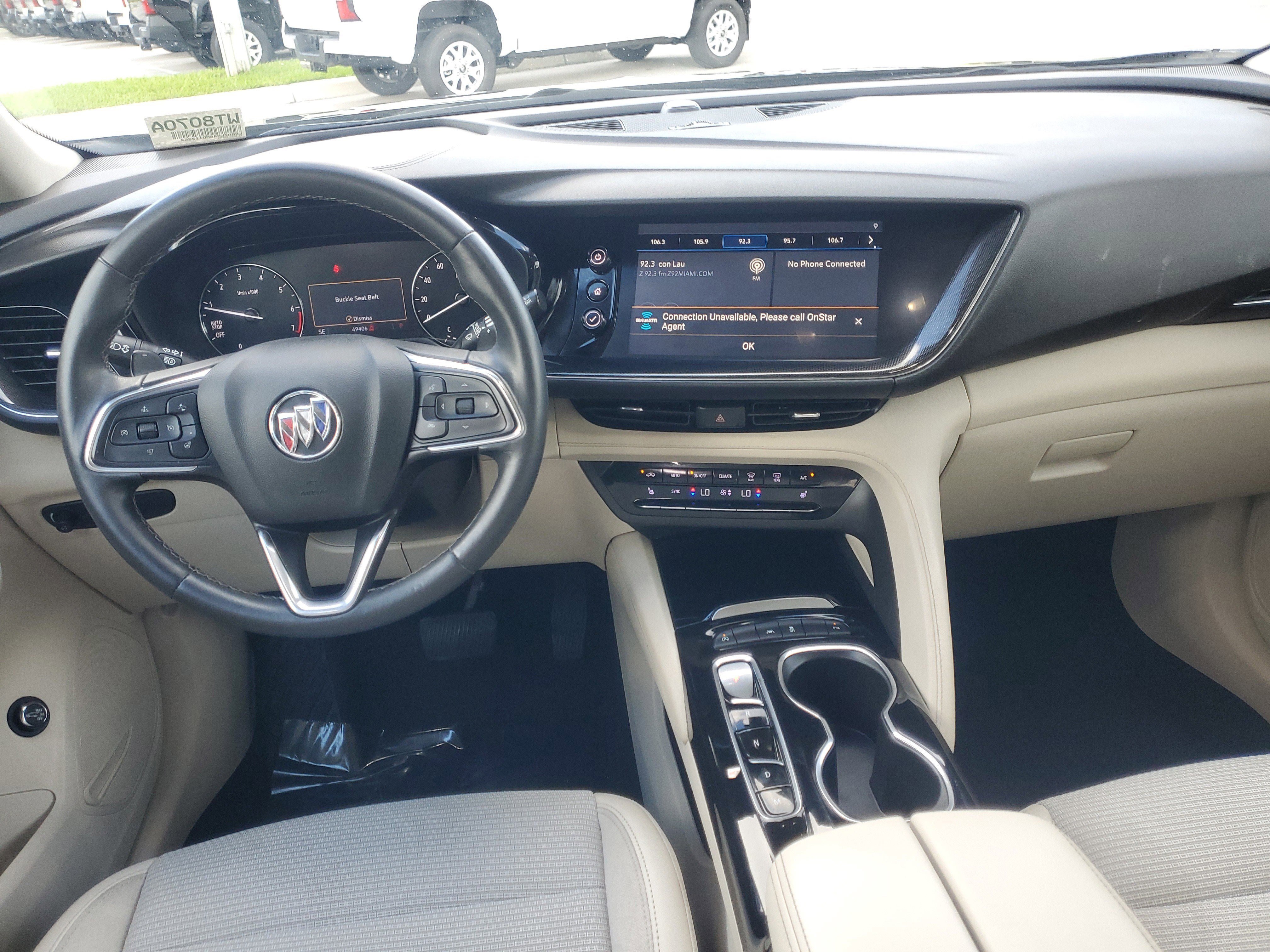 Used 2021 Dark Moon Blue Metallic Buick Preferred image 11