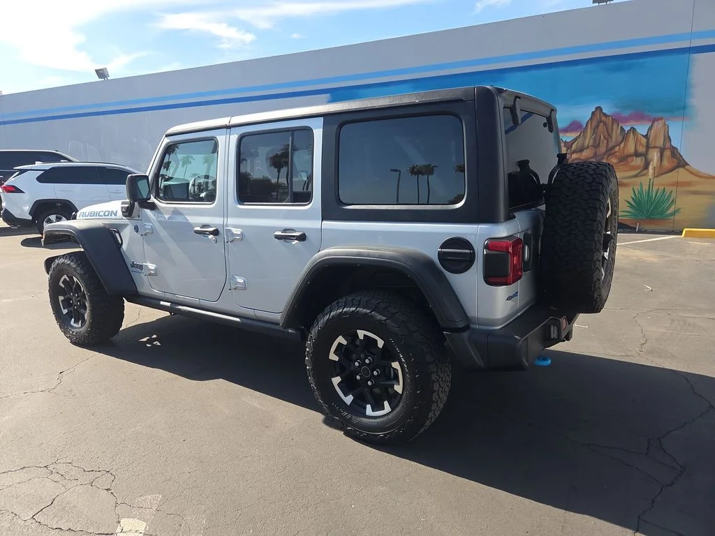 Used 2024 Silver Jeep Rubicon 4xe image 6