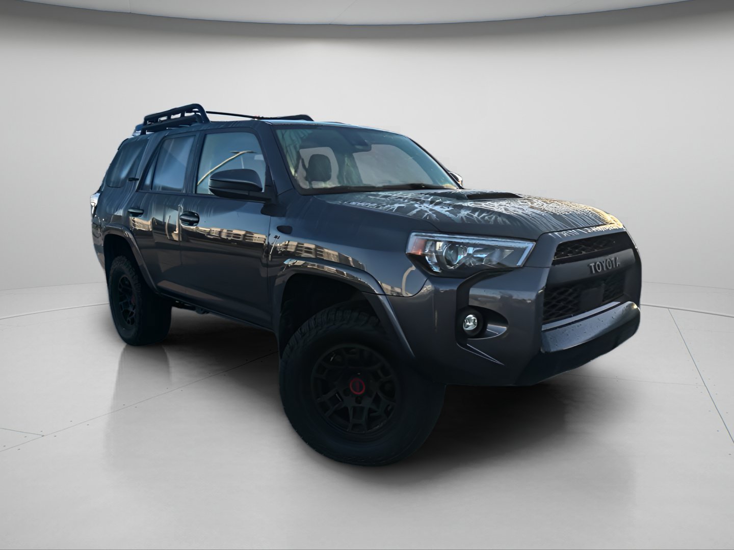 Certified Used 2022 Magnetic Gray Metallic Toyota TRD Pro image 2