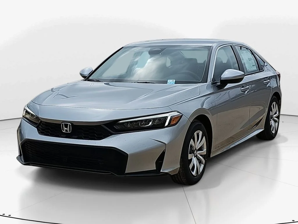 Used 2026 Solar Silver Metallic Honda LX image 3