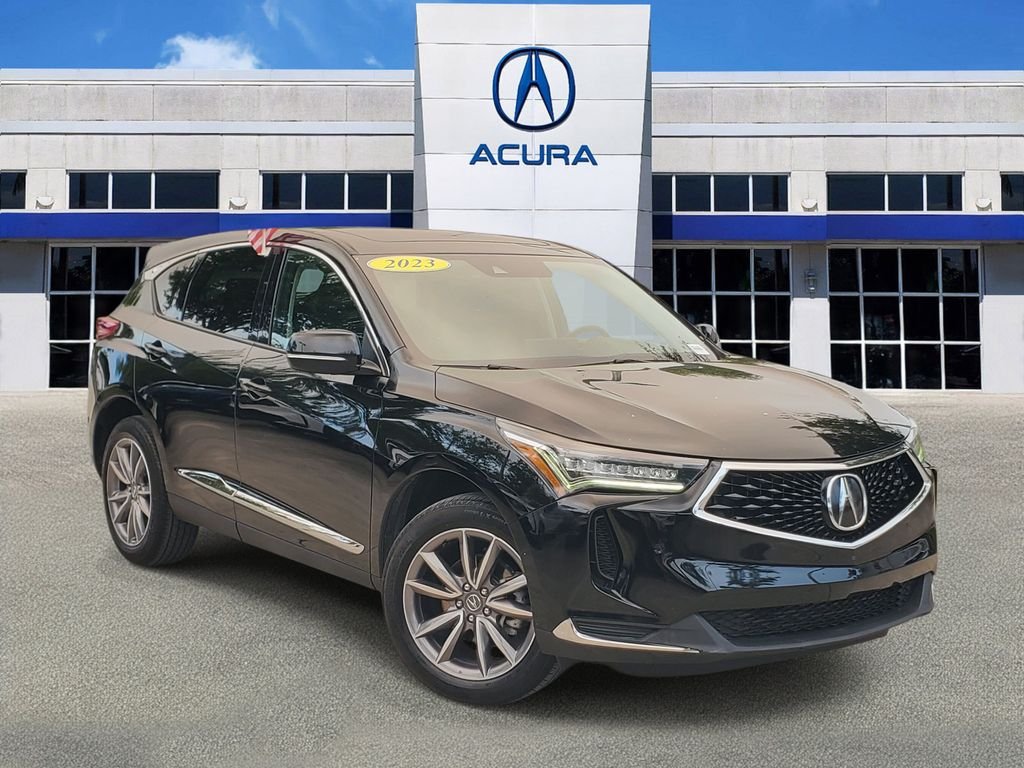 Used 2023 Black Acura Technology Package image 1