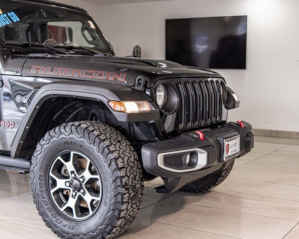Used 2021 Black Jeep Unlimited Rubicon image 4