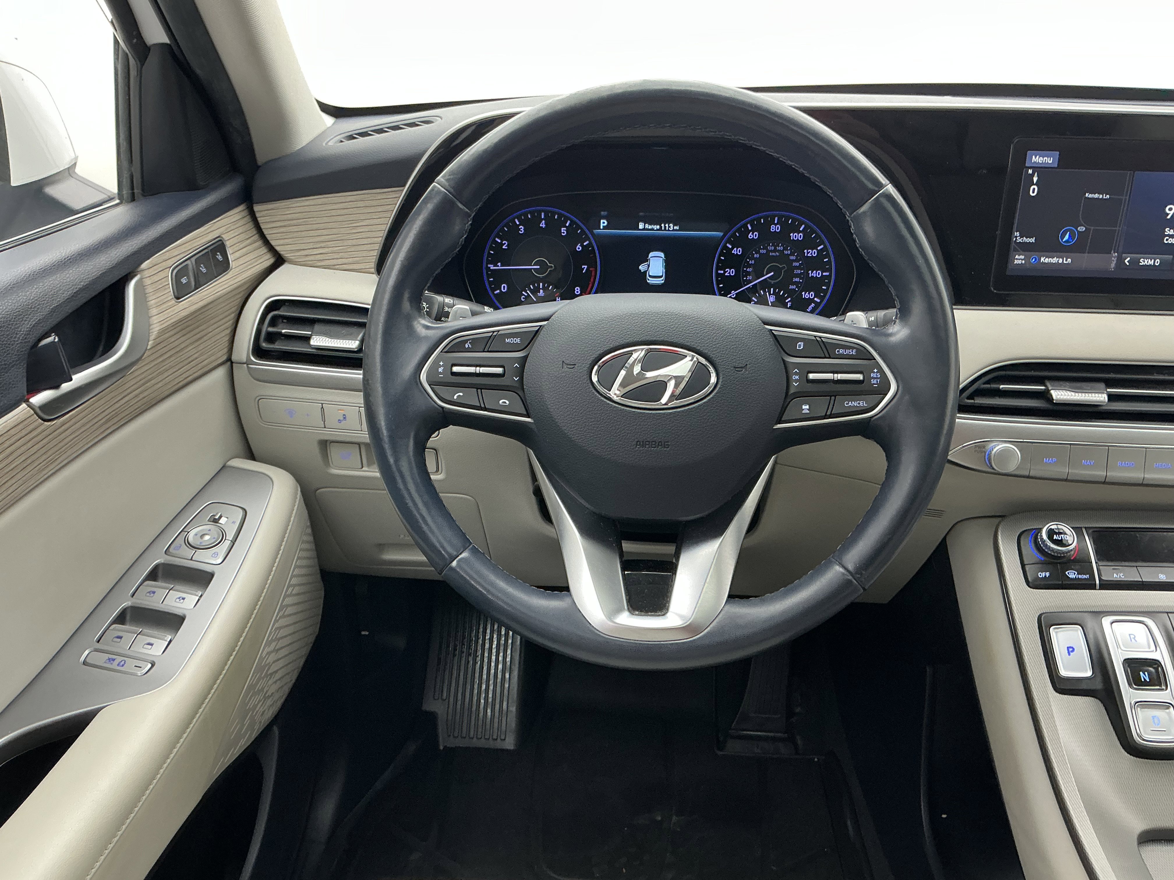 Used 2021 Hyper White Hyundai SEL image 20