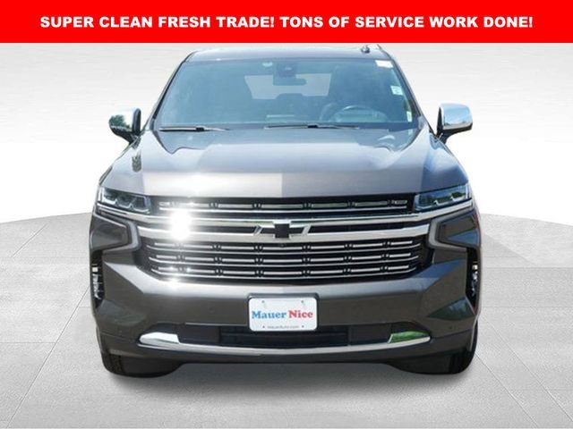 Used 2021 Chevrolet Tahoe Premier with VIN 1GNSKSKD1MR254047 for sale in Anoka, Minnesota