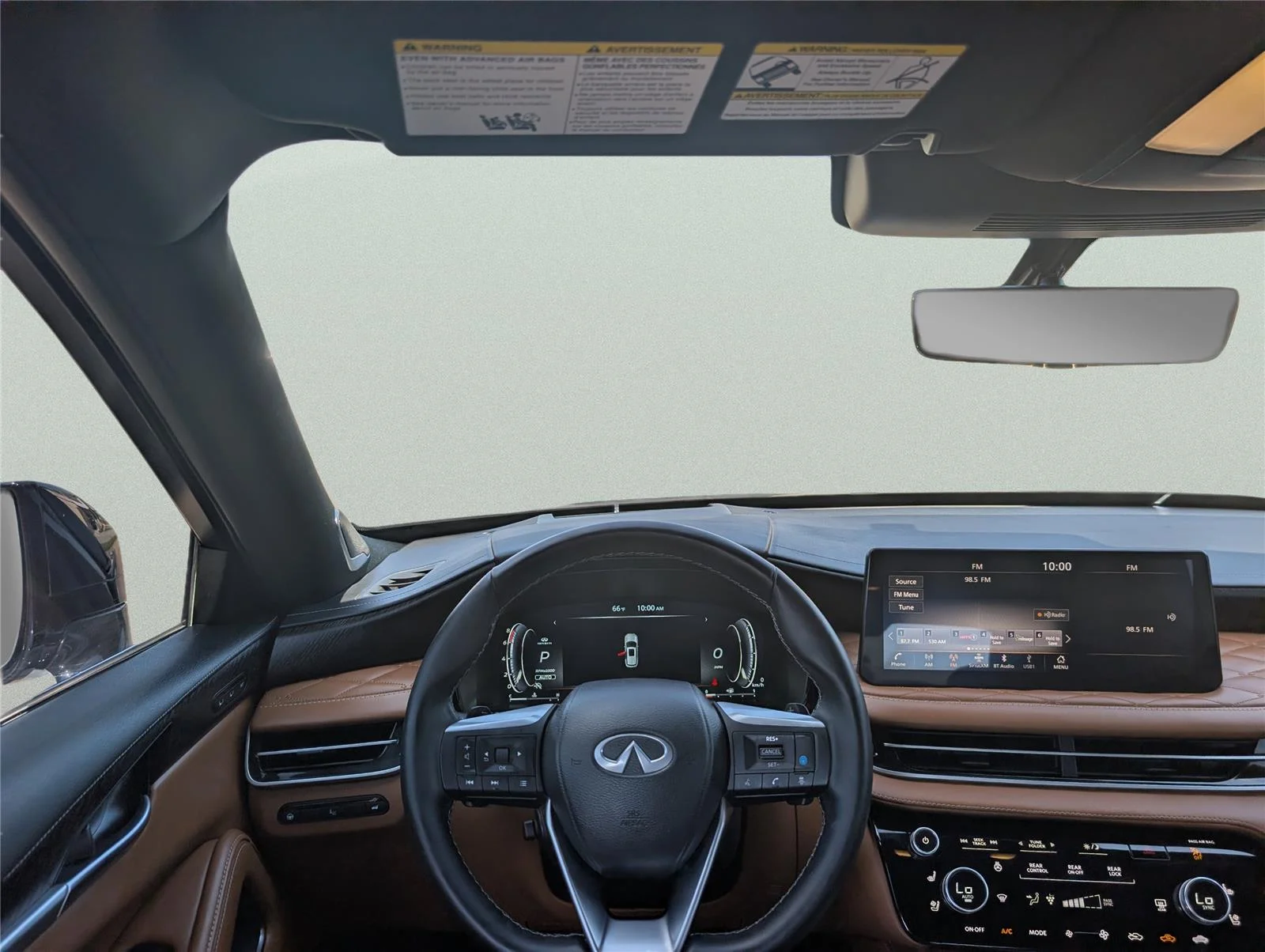 Used 2025 Harbor Gray/Obsidian Black INFINITI AUTOGRAPH image 33