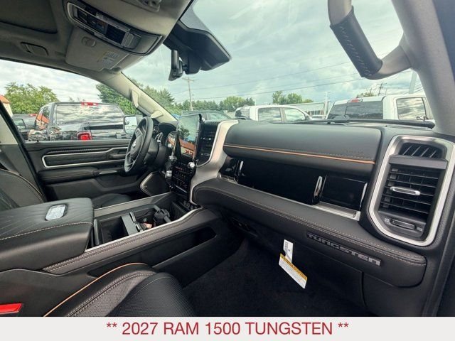 New 2027 Ivory White Tri-Coat Pearl-Coat Exterior Paint RAM Tungsten image 11