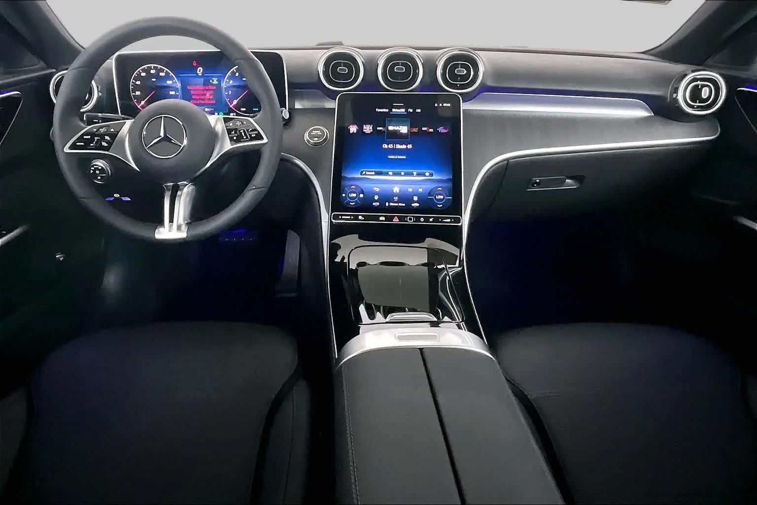 New 2026 Selenite Grey Metallic Mercedes-Benz C 300 image 8