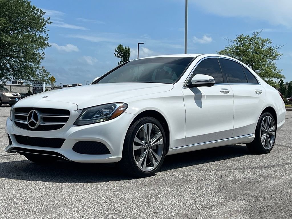 Used 2018 White Mercedes-Benz C 300 image 3
