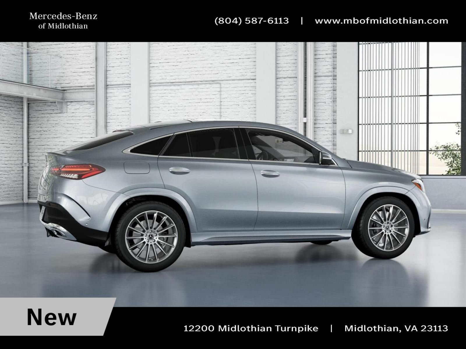 New 2026 Cirrus Silver Metallic Mercedes-Benz GLE 450 Coupe image 18