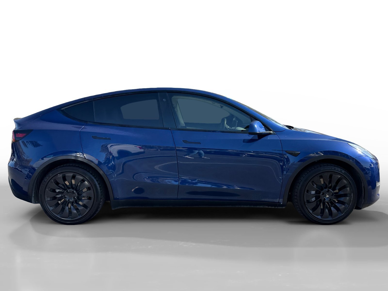 Used 2021 Deep Blue Metallic Tesla Long Range image 6