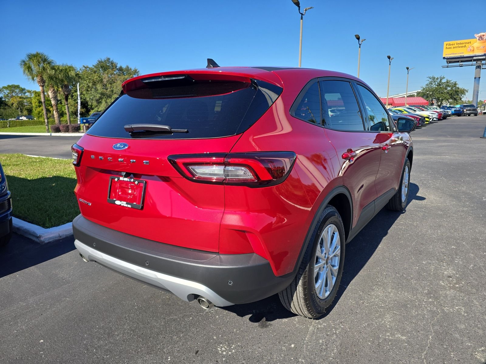 New 2026 Rapid Red Metallic Tinted Clearcoat Ford Active image 4