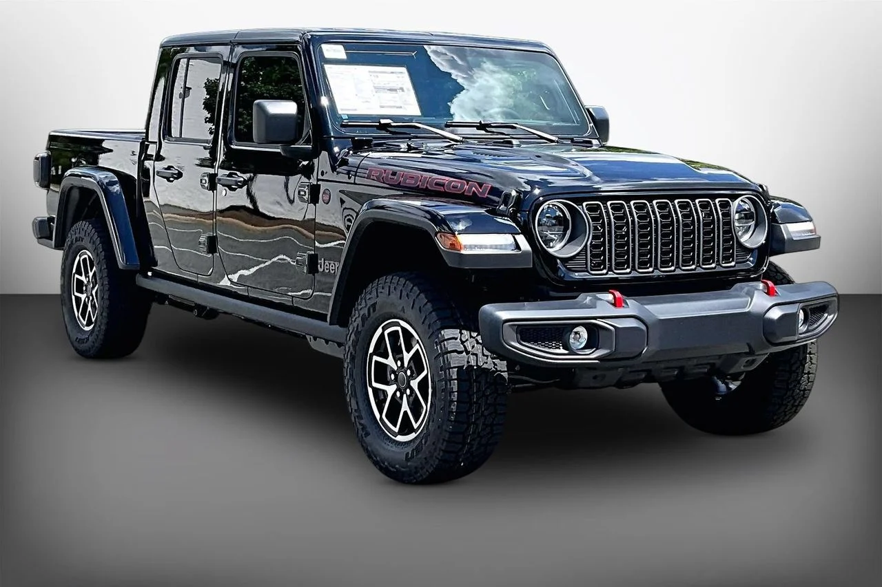 New 2026 Black Clearcoat Jeep Rubicon image 1