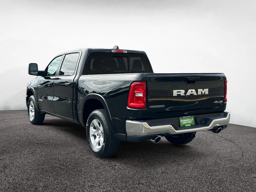 New 2026 Diamond Black Crystal Pearl-Coat Exterior Paint RAM Big Horn/Lone Star image 3