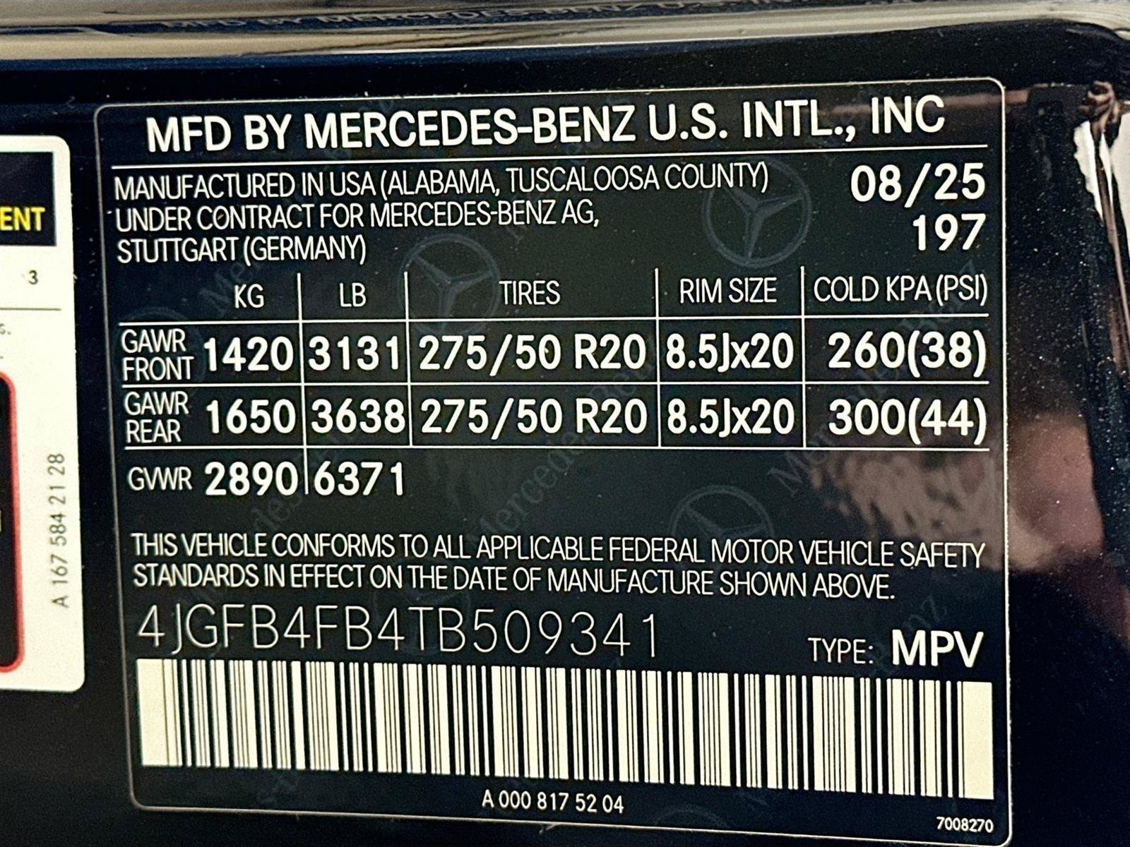 Used 2026 Obsidian Black Metallic Mercedes-Benz GLE 350 image 43