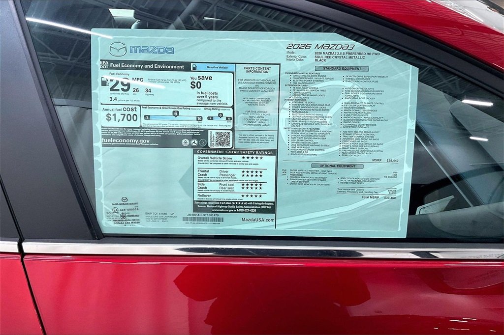 2026 MAZDA MAZDA3 - Image 12