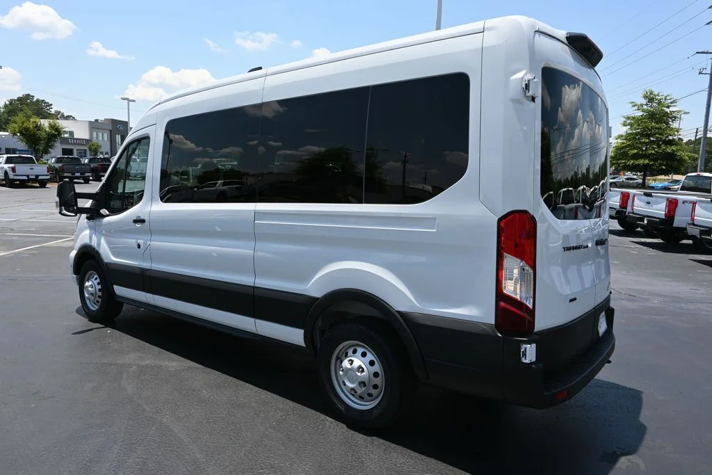 New 2026 Oxford White Ford Passenger Van XLT image 28