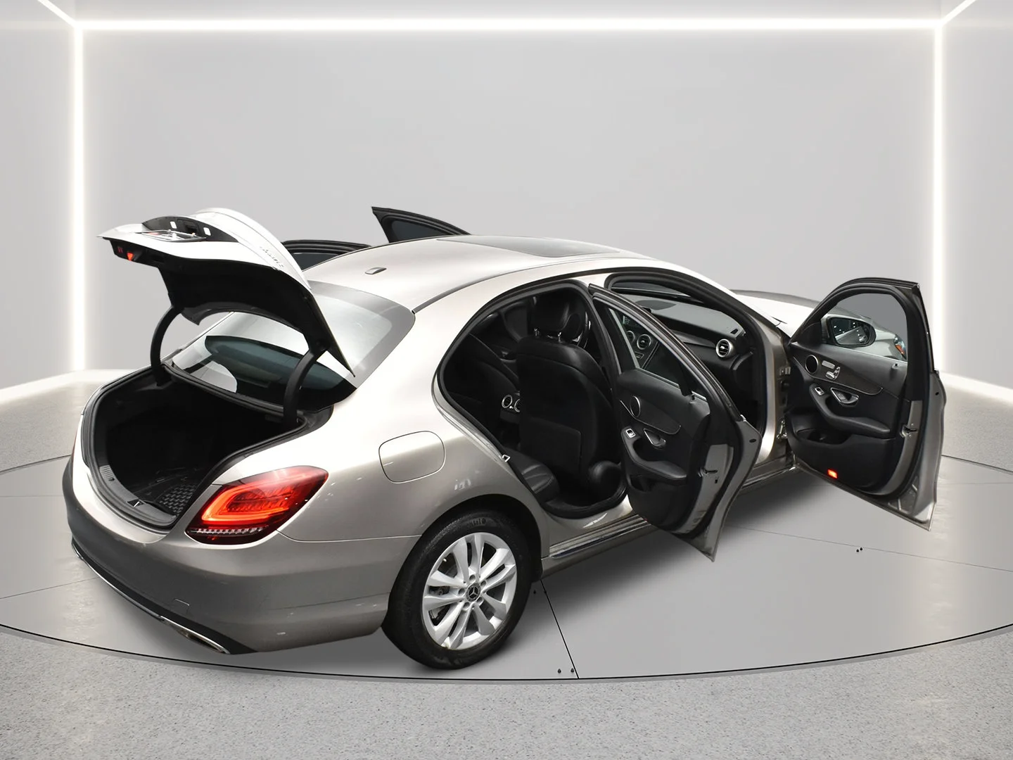 Used 2019 Selenite Grey Metallic Mercedes-Benz C 300 image 7
