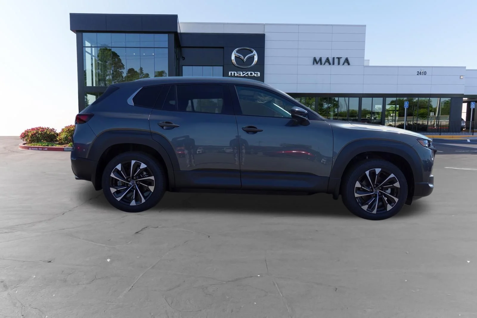 New 2026 Machine Gray Metallic Mazda Premium Plus image 2
