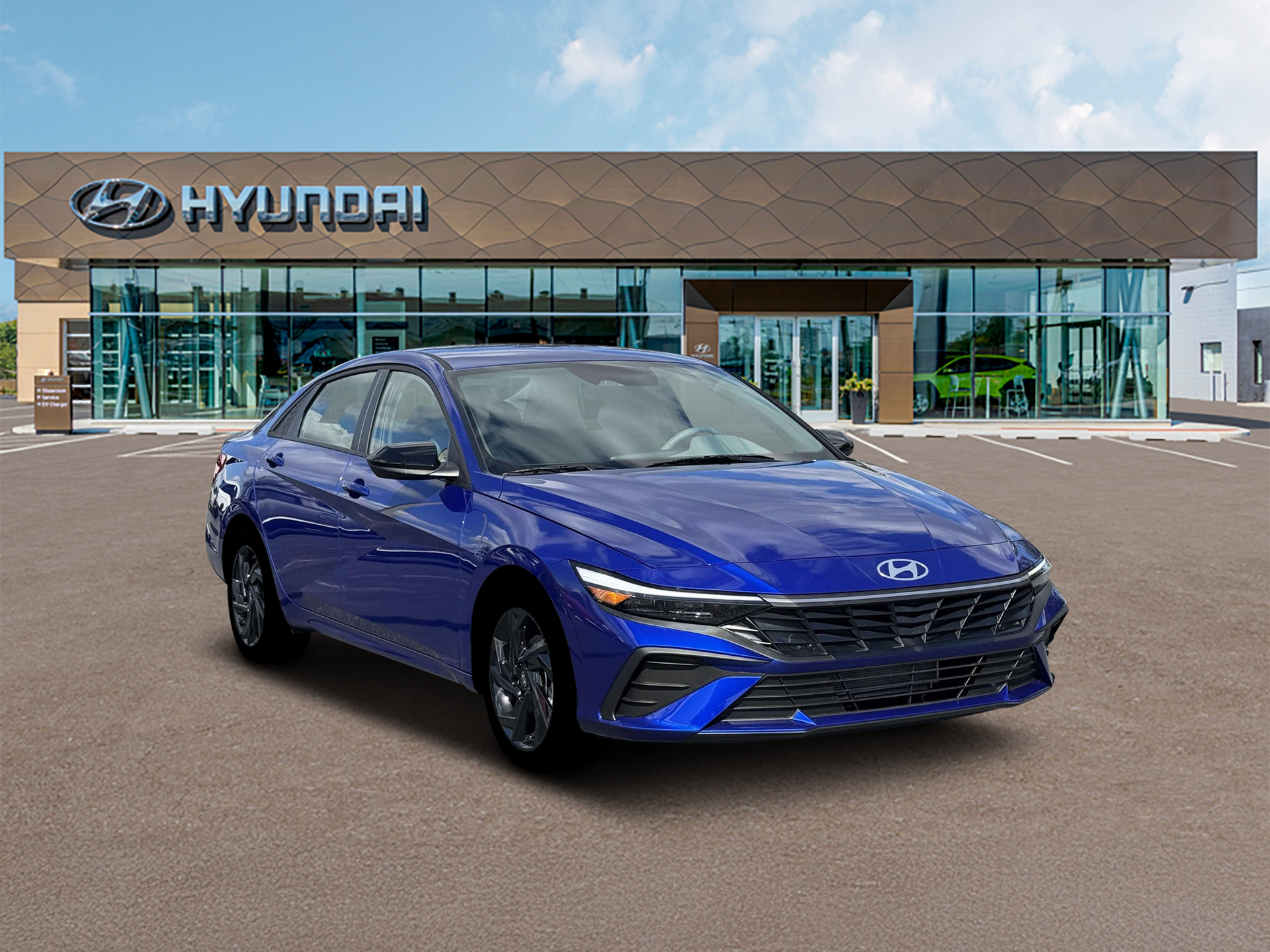 New 2026 Intense Blue Hyundai SEL Sport image 11